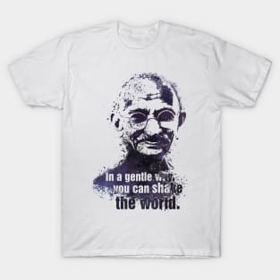 Gandhi quote T-Shirt